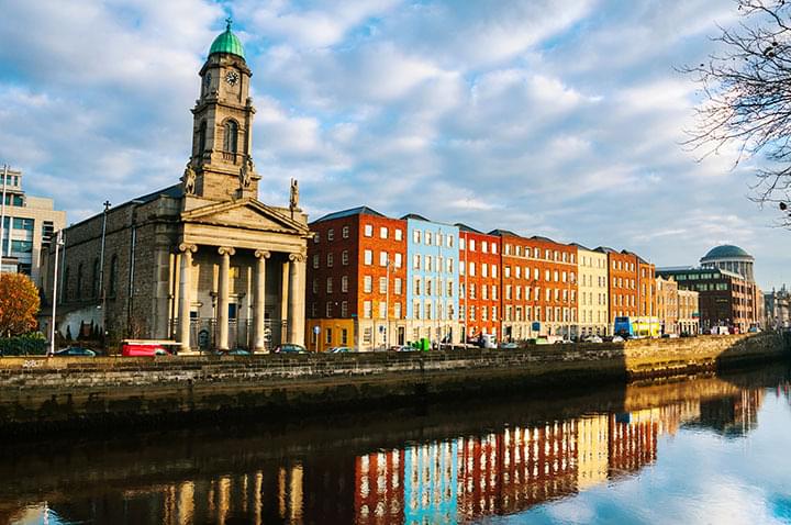 Fluss in Dublin